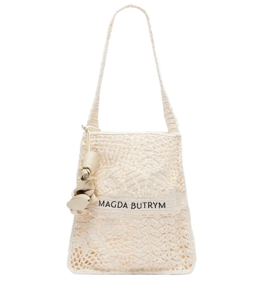 Magda Butrym Small crochet tote bag