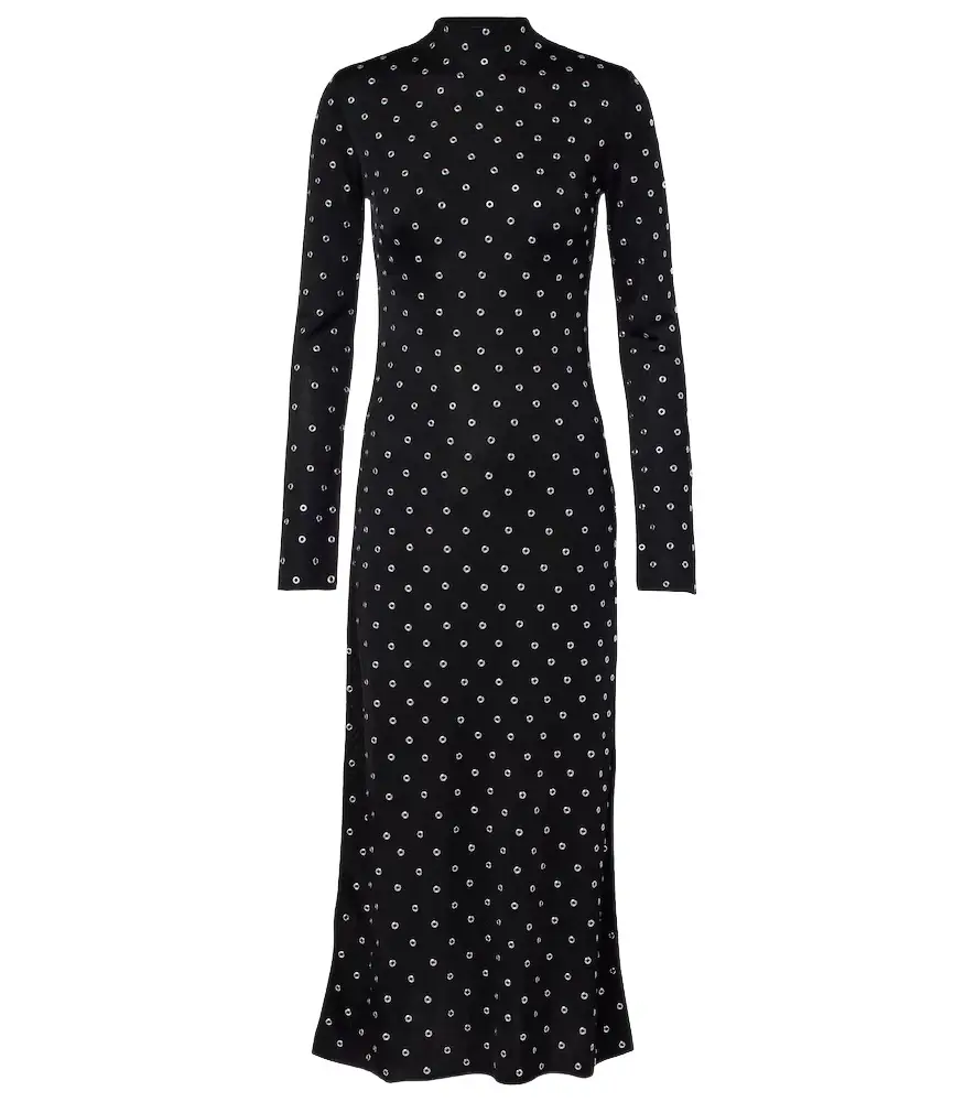 Altuzarra Studded jersey maxi dress