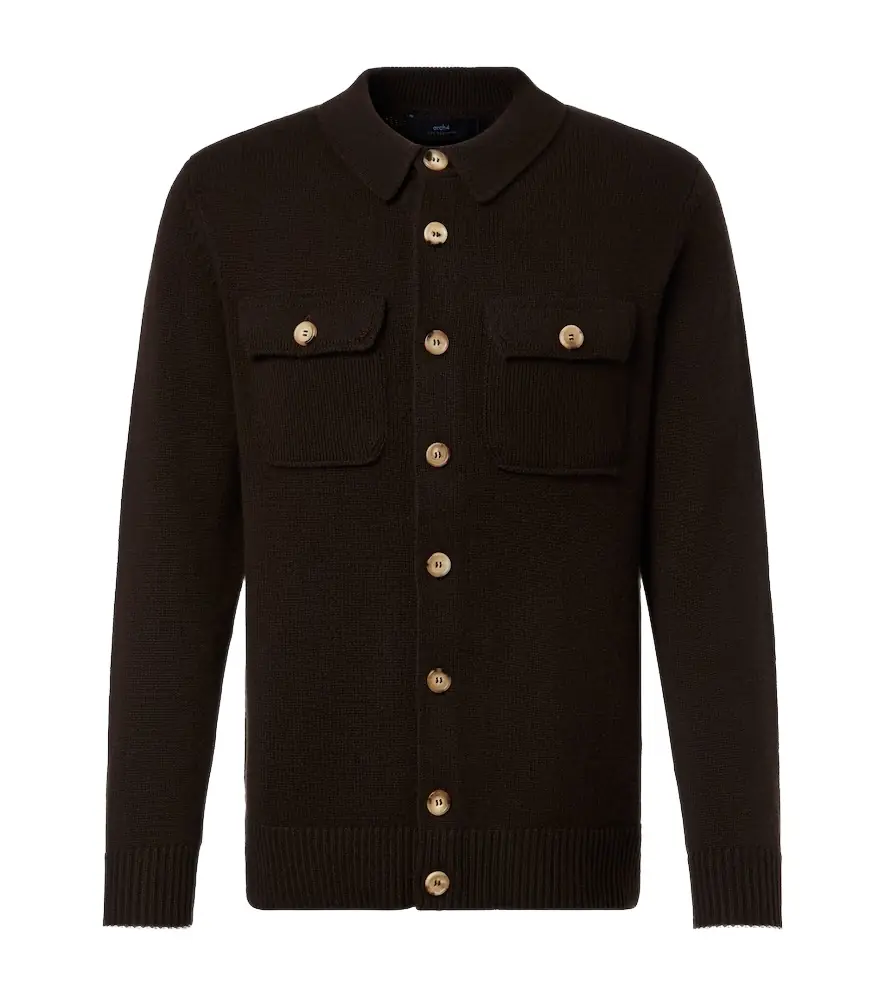 Arch4 Mr Redcar cashmere cardigan