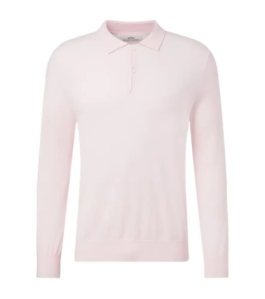 Arch4 Cashmere polo sweater