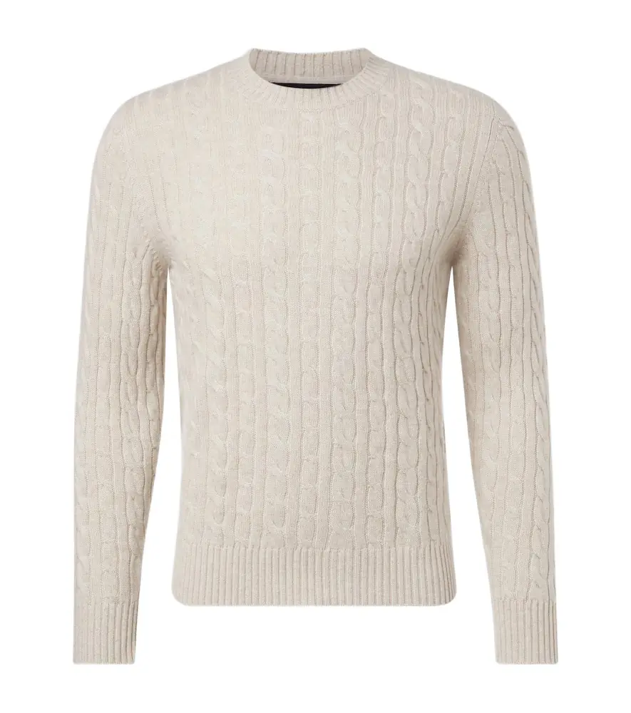 Arch4 Cable-knit cashmere sweater