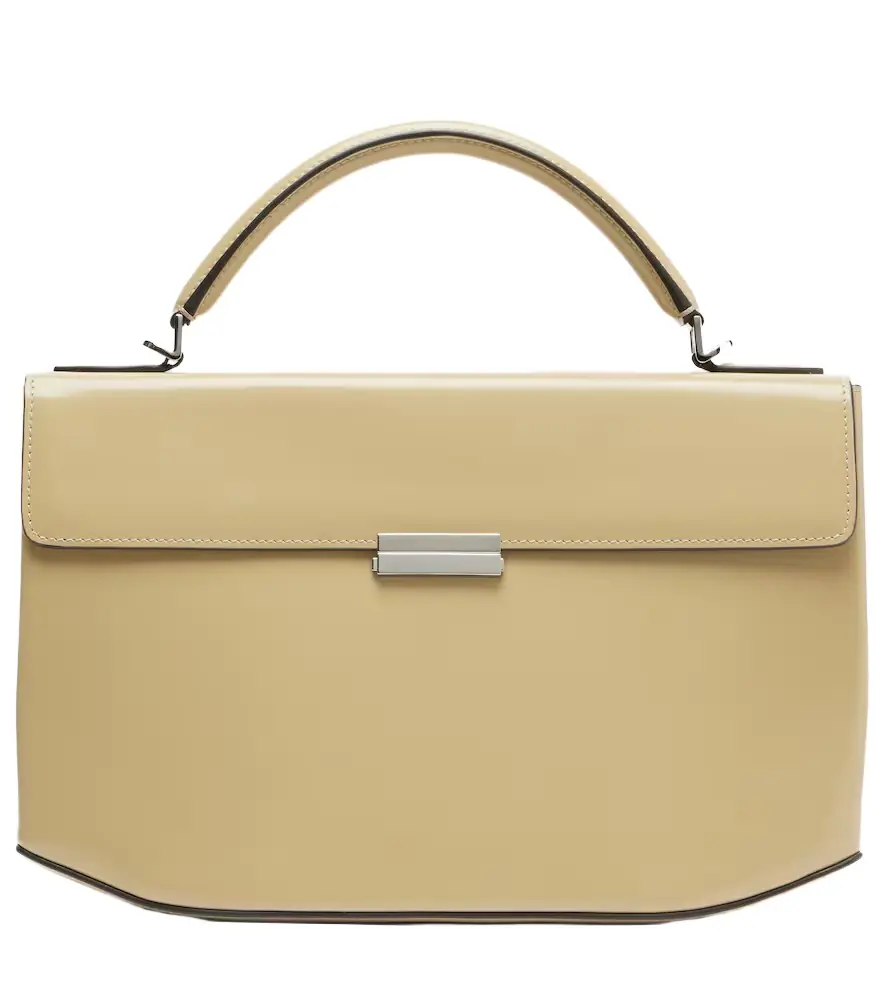 Toteme Box Small leather top-handle bag