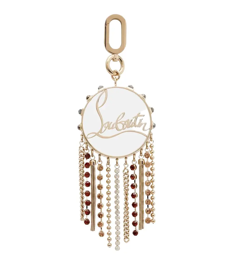 Christian Louboutin Embellished bag charm