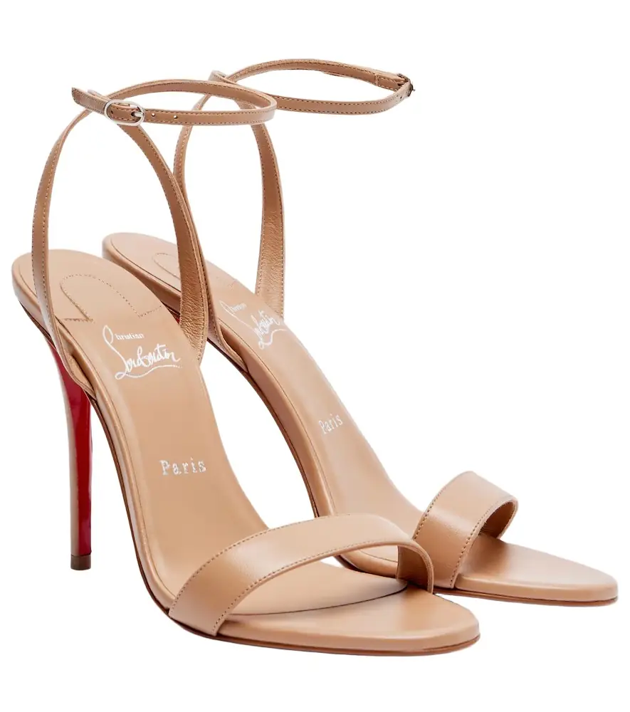 Christian Louboutin Miss Z 100 leather sandals