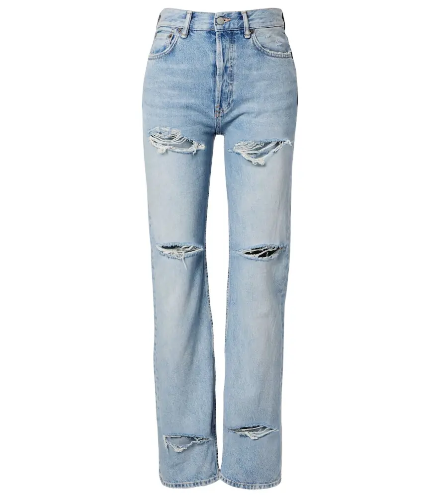 Acne Studios Distressed straight jeans