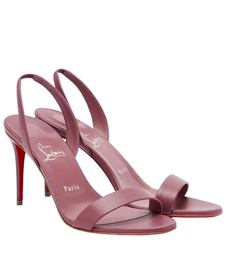 Christian Louboutin O Marilyn 85 leather sandals
