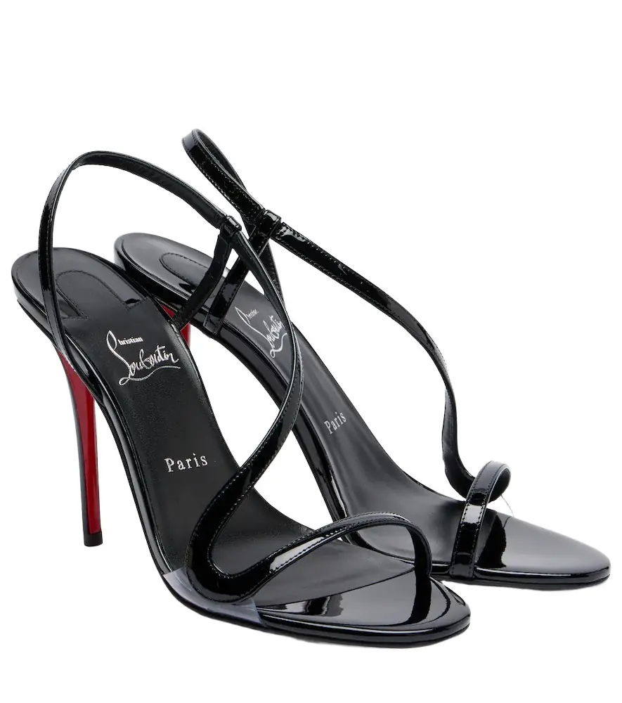 Christian Louboutin Rosa Z patent leather sandals