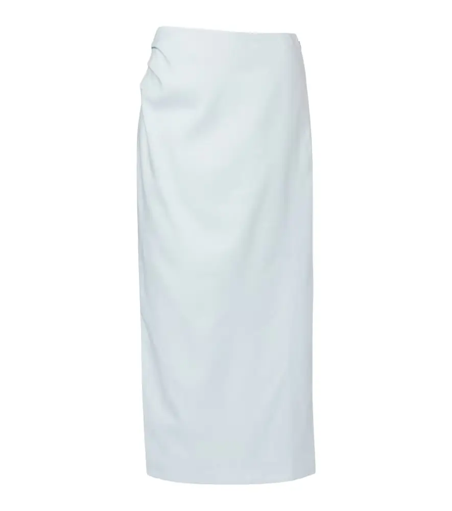 SIR Linen midi skirt