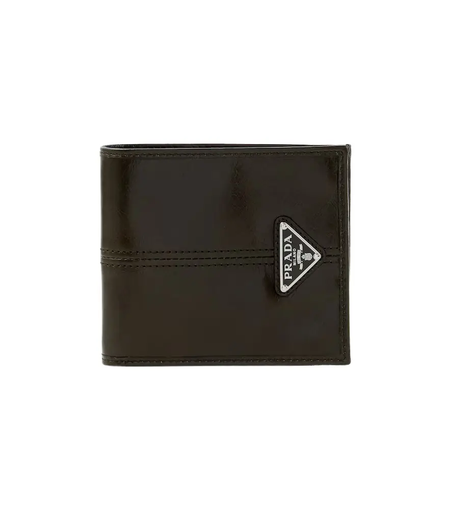 Prada Leather bifold wallet