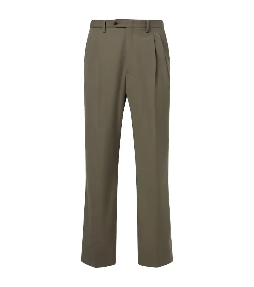 Prada Wool and cotton straight pants