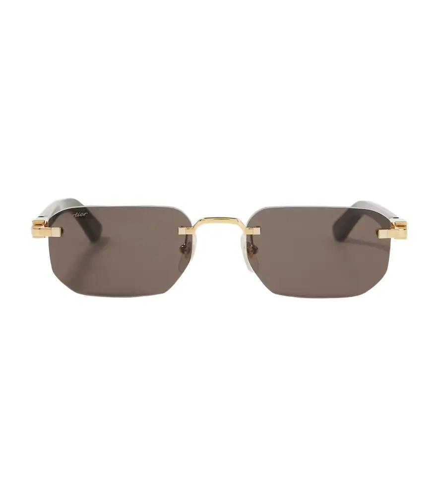 Cartier Eyewear Collection Signature C rectangular sunglasses