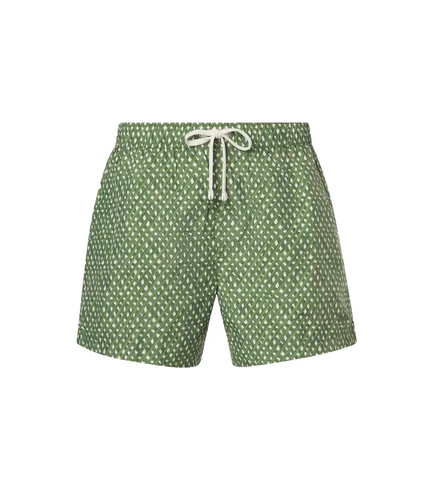 Zegna Printed swim trunks