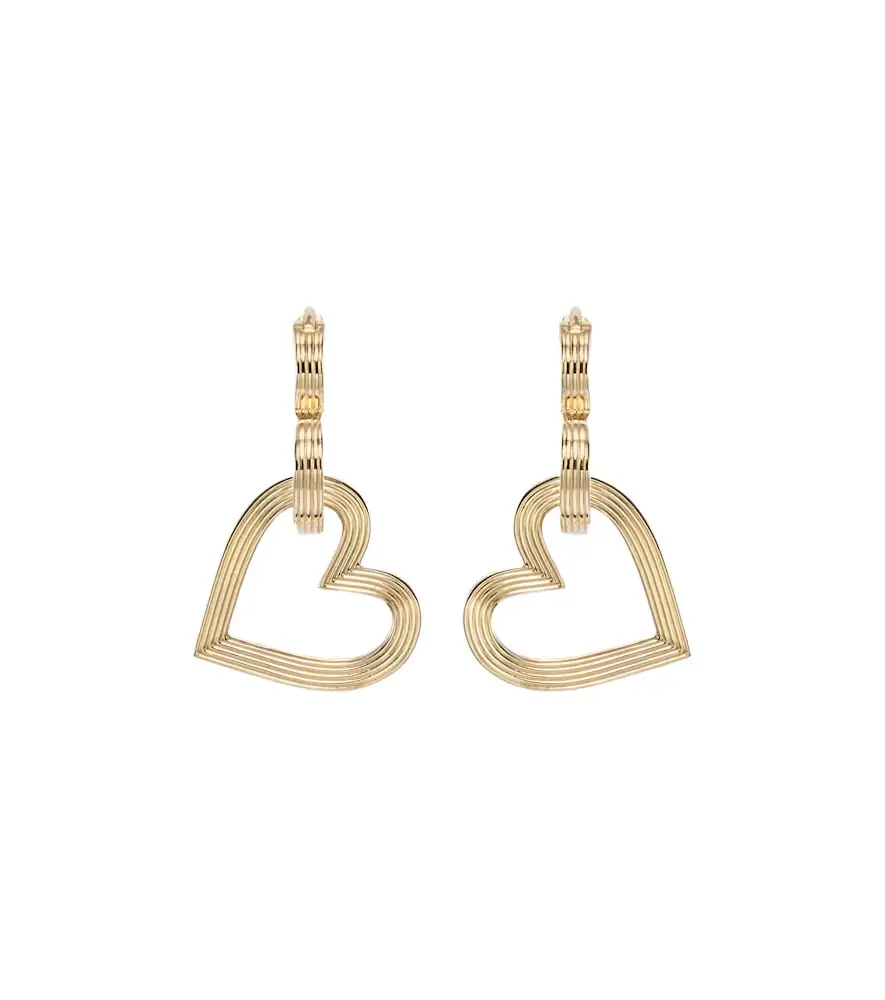 Sydney Evan 14kt gold earrings