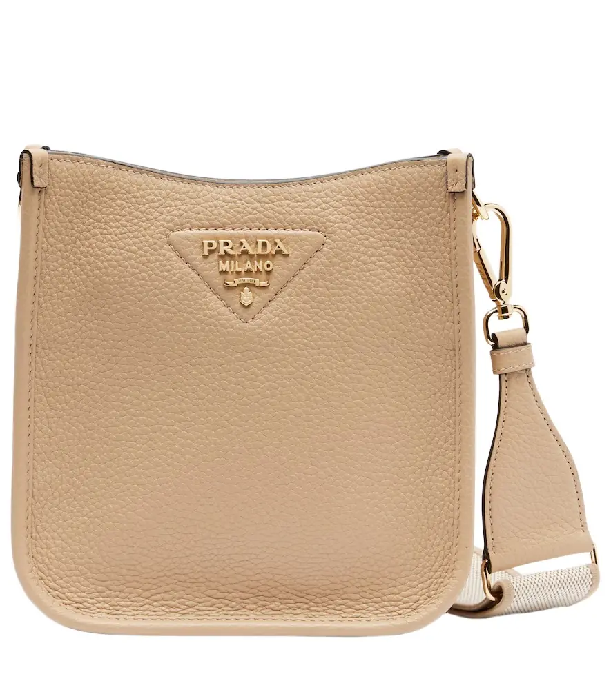 Prada Mini leather shoulder bag