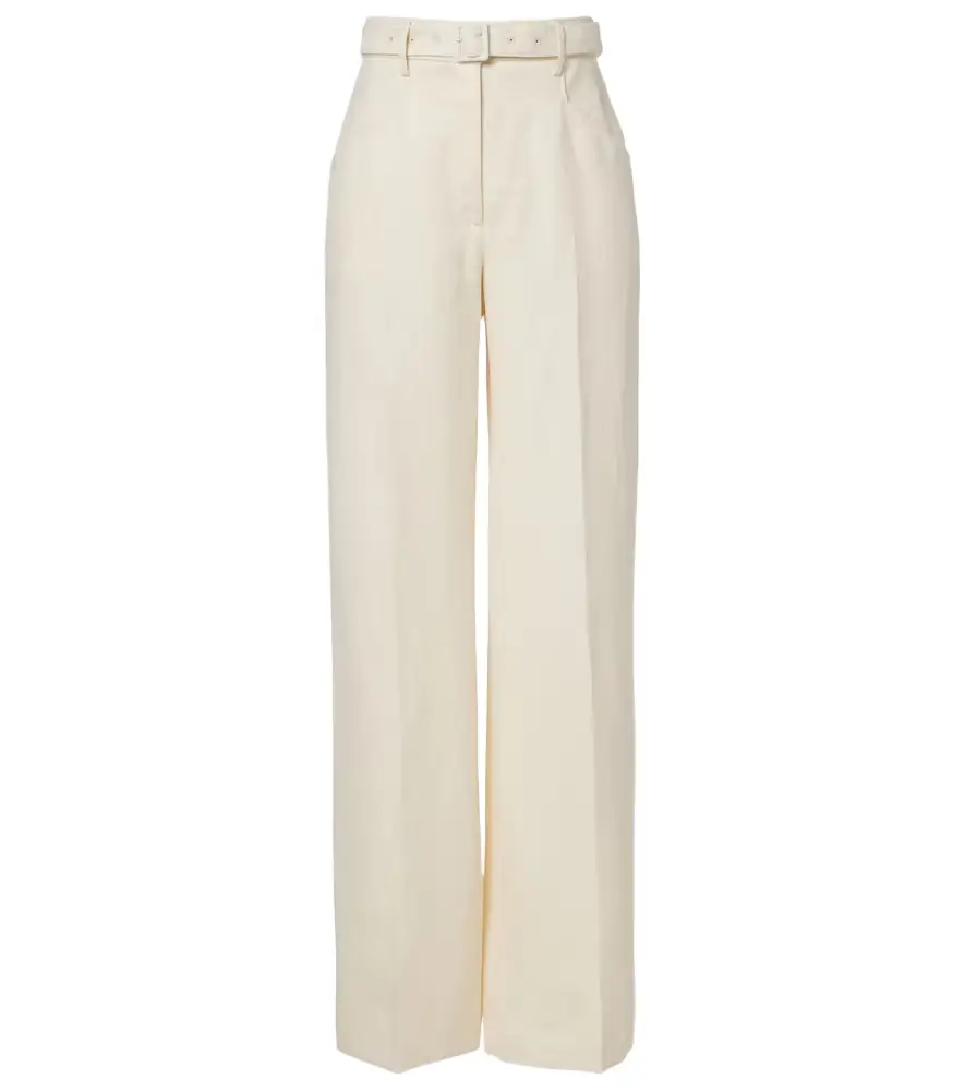 Gabriela Hearst Norman linen straight pants