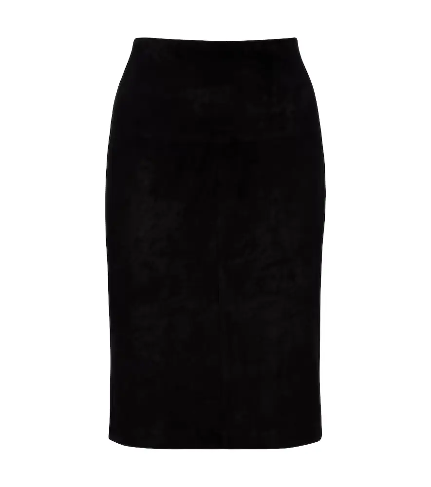 Stouls Gin suede miniskirt