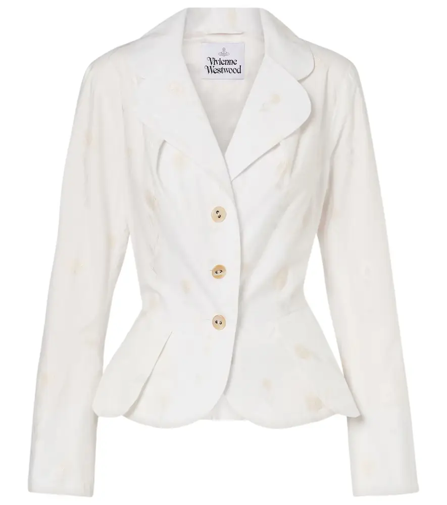Vivienne Westwood Bettina floral cotton-blend blazer