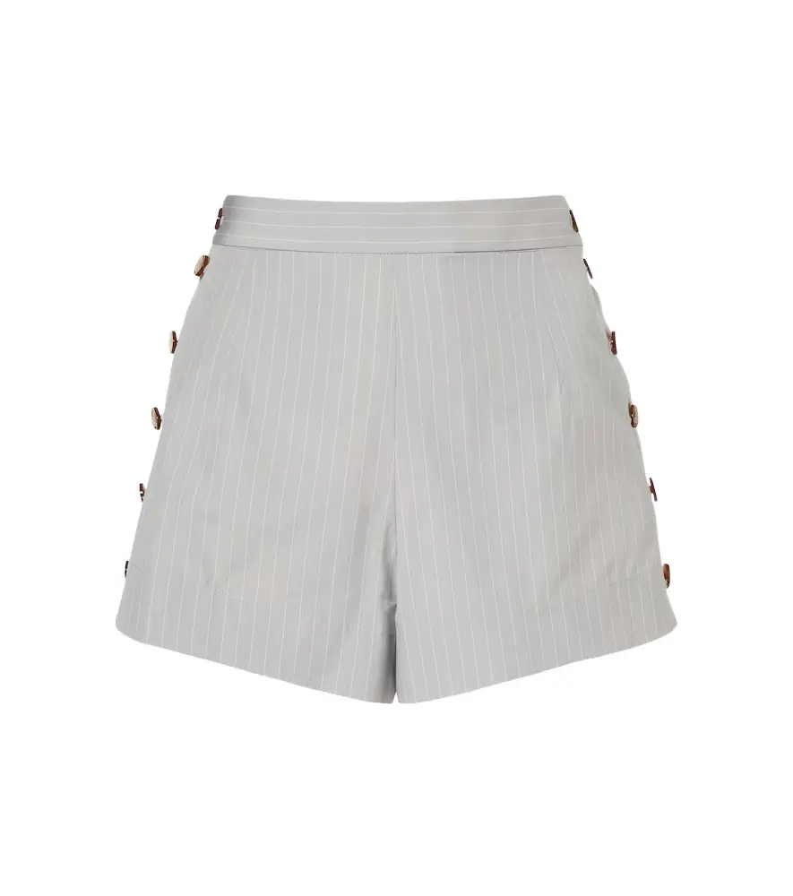 Vivienne Westwood Elle pinstripe cotton shorts