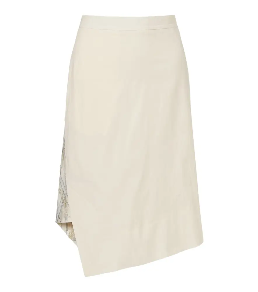 Vivienne Westwood Infinity tartan cotton midi skirt