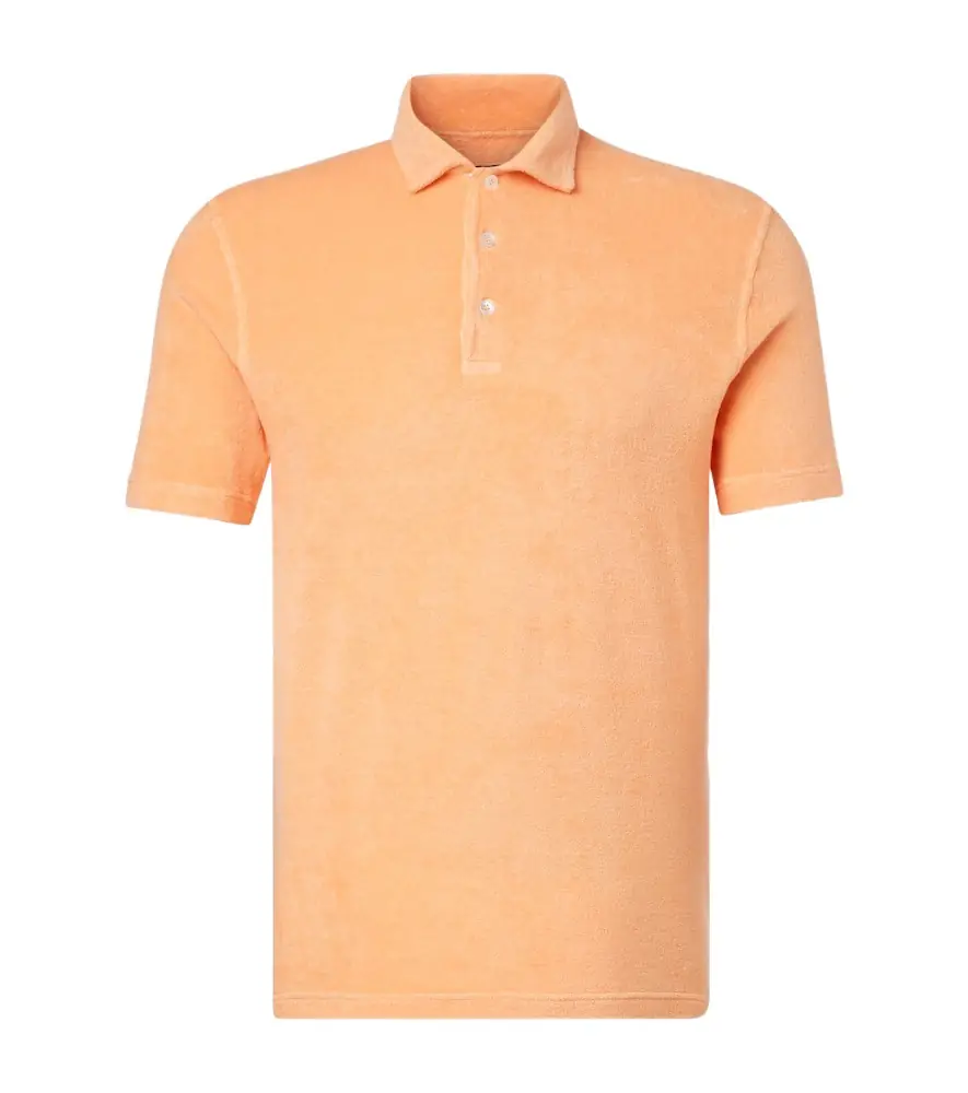 Fedeli Mondial cotton terry polo shirt