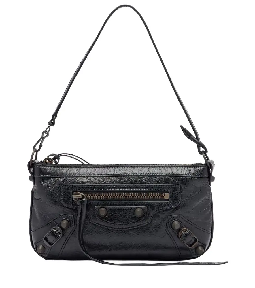 Balenciaga Le City leather shoulder bag