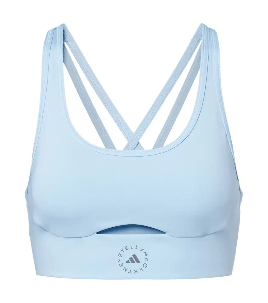 Adidas by Stella McCartney Logo sports bra