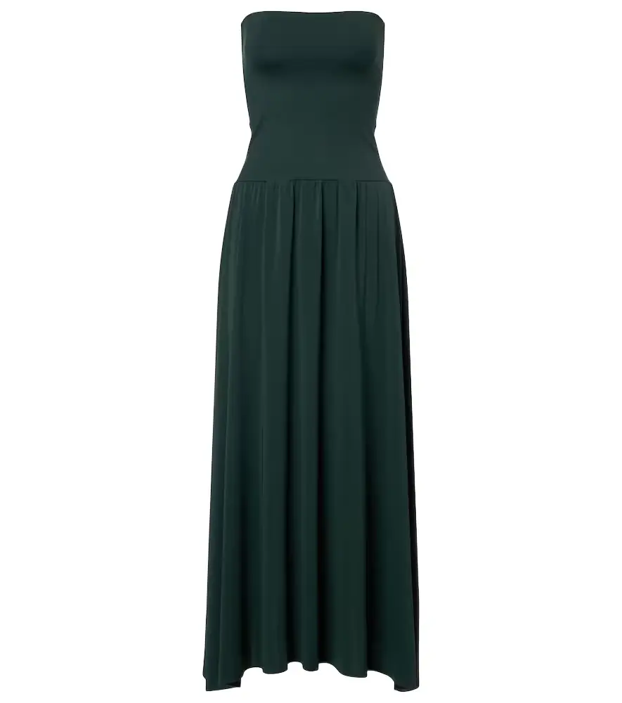 Eres Oda jersey crêpe maxi dress