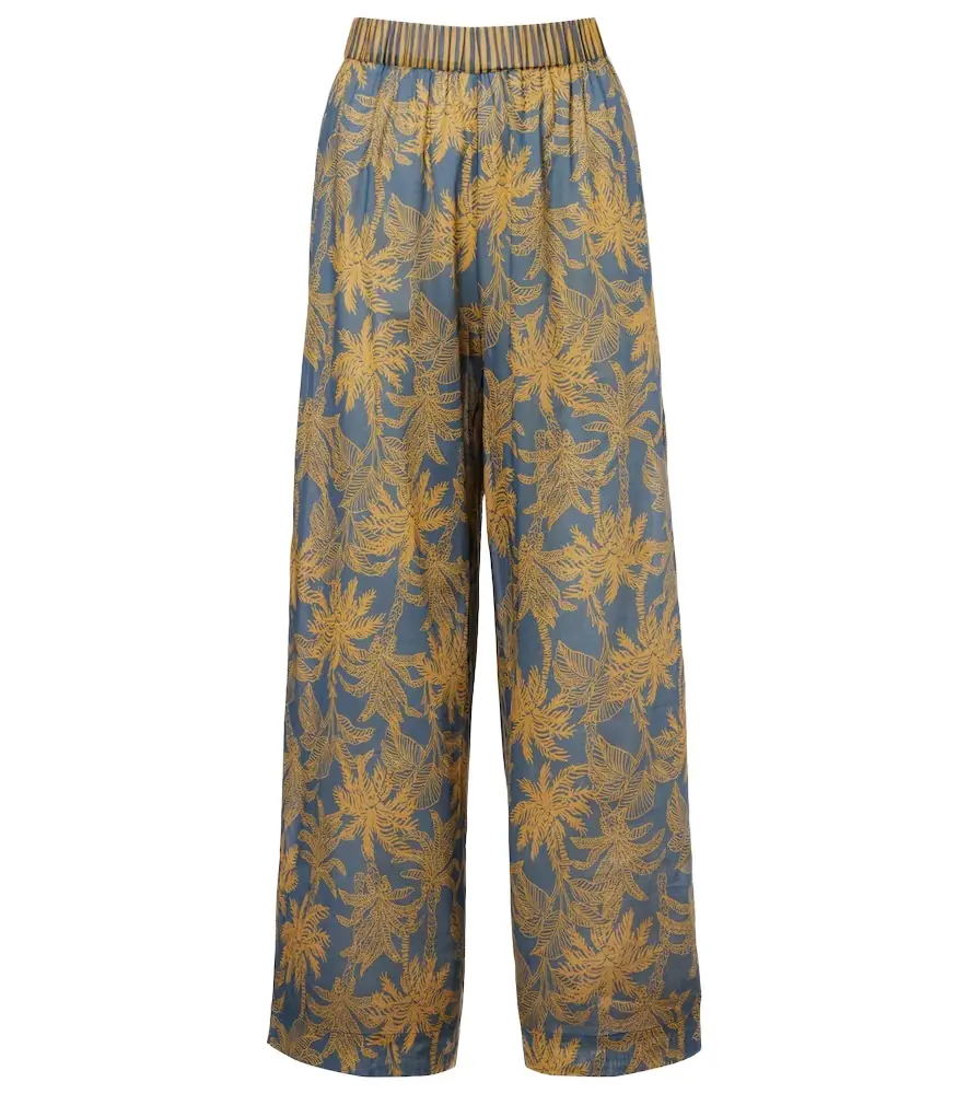 Eres Itinérant cotton voile wide-leg pants