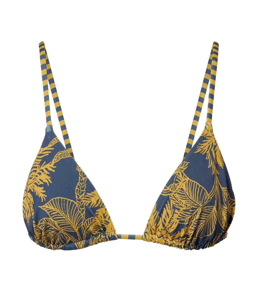 Eres Hamac printed bikini top