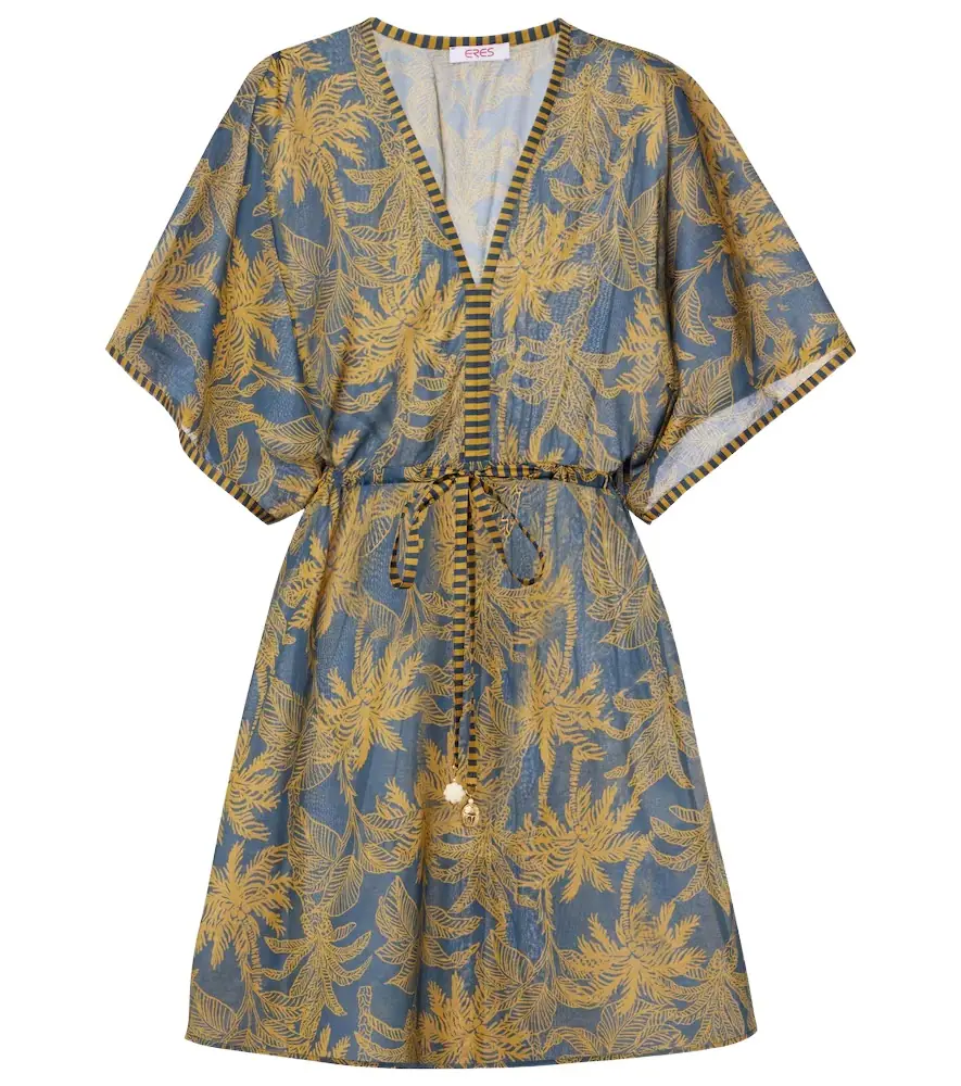 Eres Peninsule cotton voile minidress