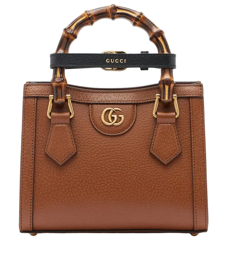 Diana Small leather top-handle bag