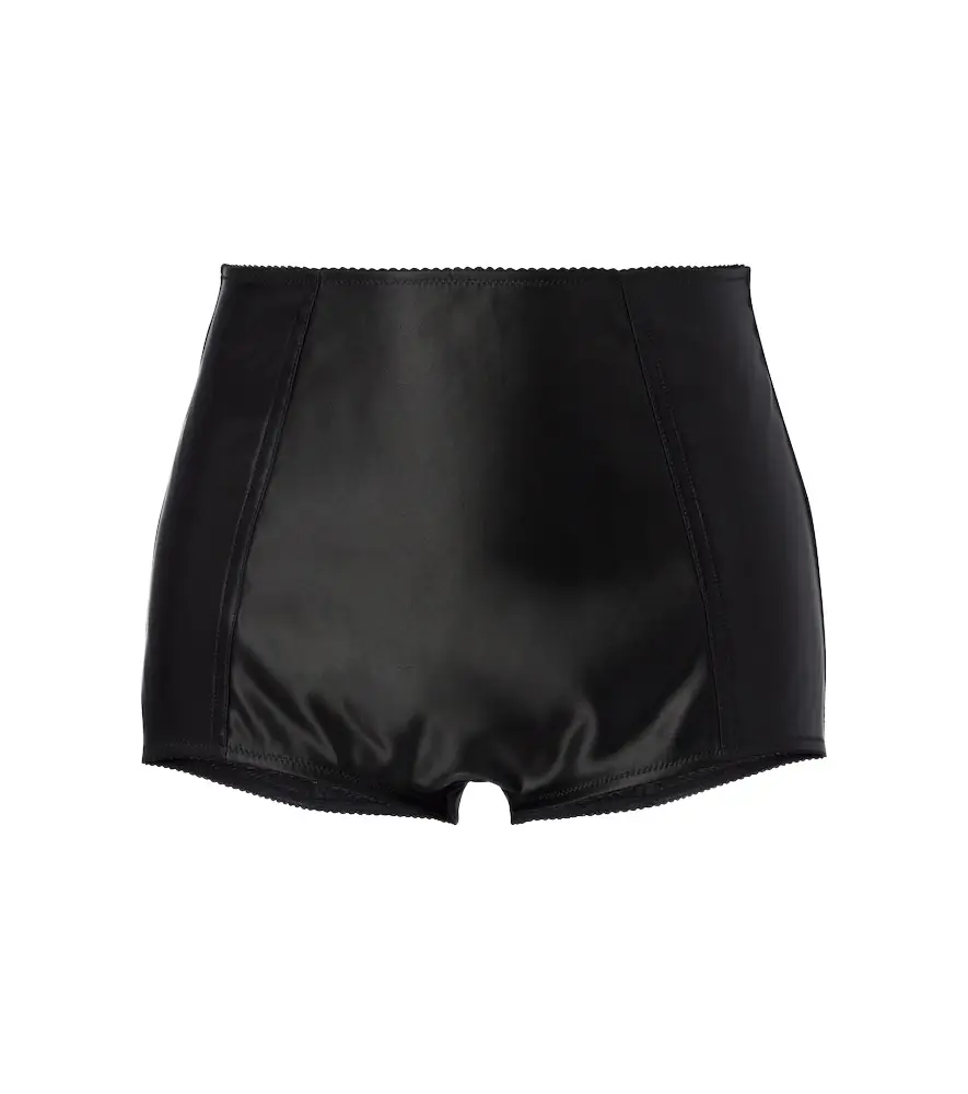 Dolce & Gabbana Satin micro shorts