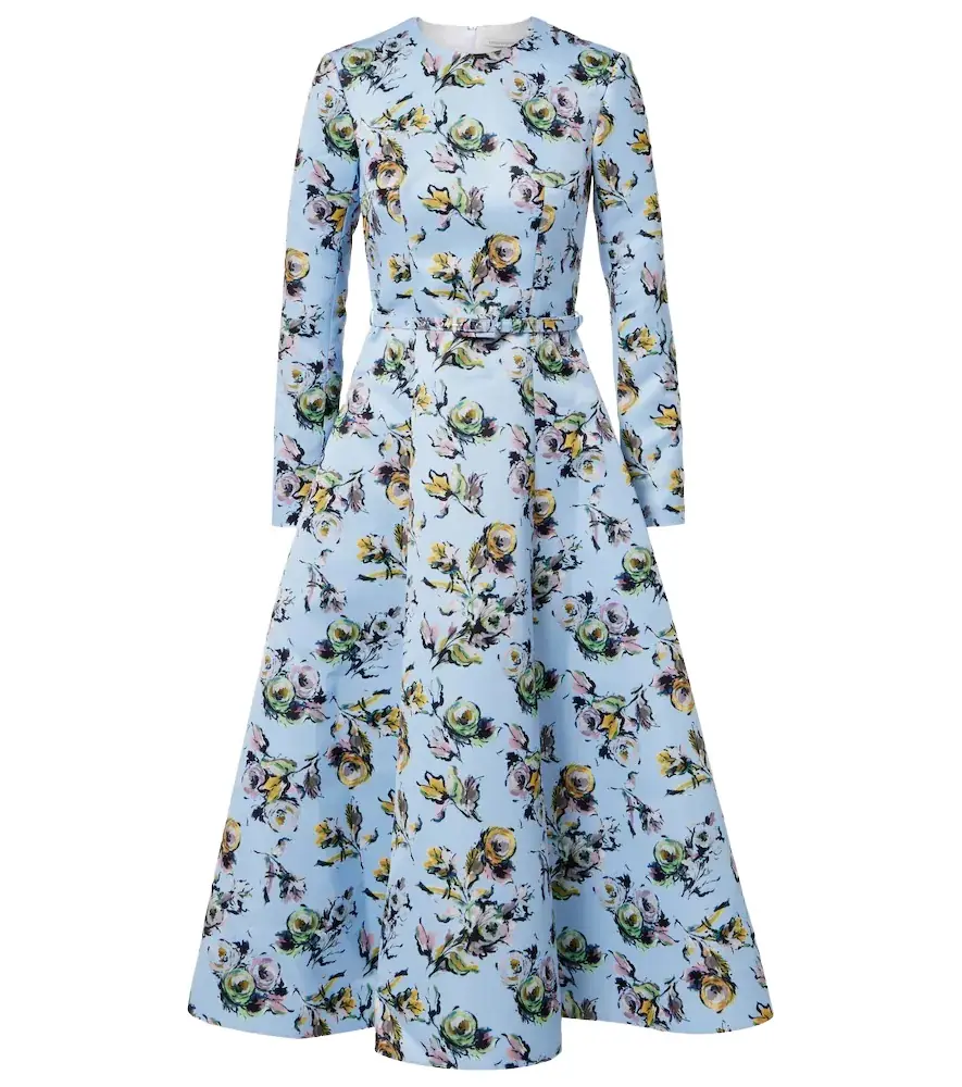 Emilia Wickstead Capucine floral midi dress