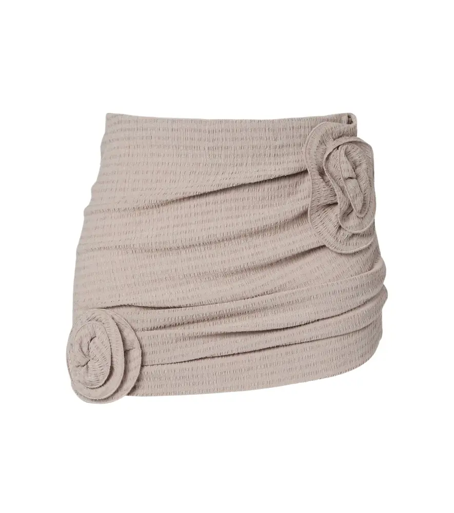 Magda Butrym Striped miniskirt