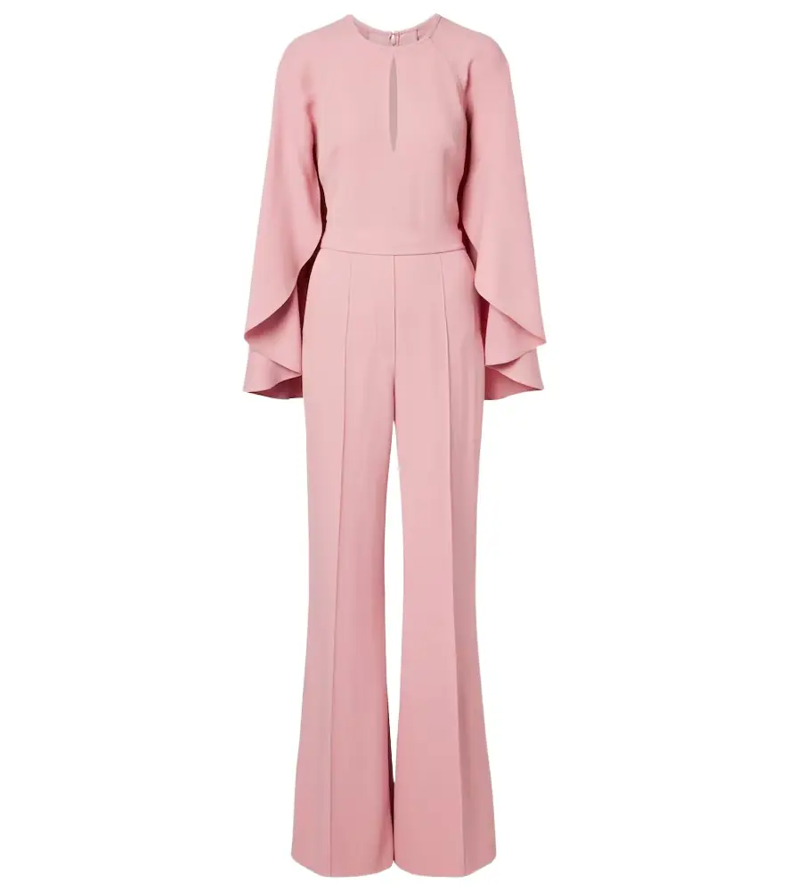 Elie Saab Caped cady jumpsuit