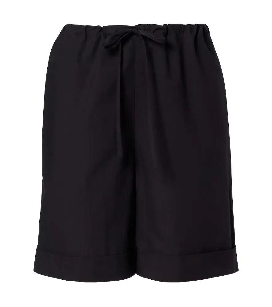 The Row Emiliano cotton shorts