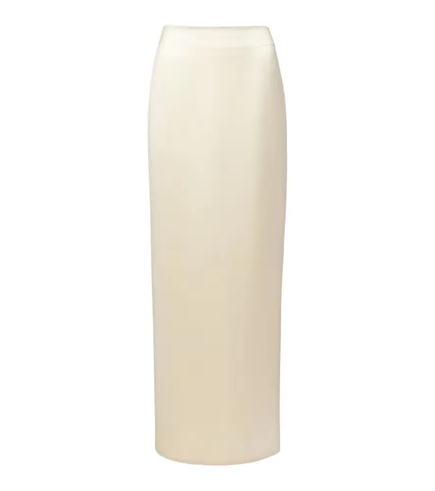 The Row Kiernan silk satin maxi skirt