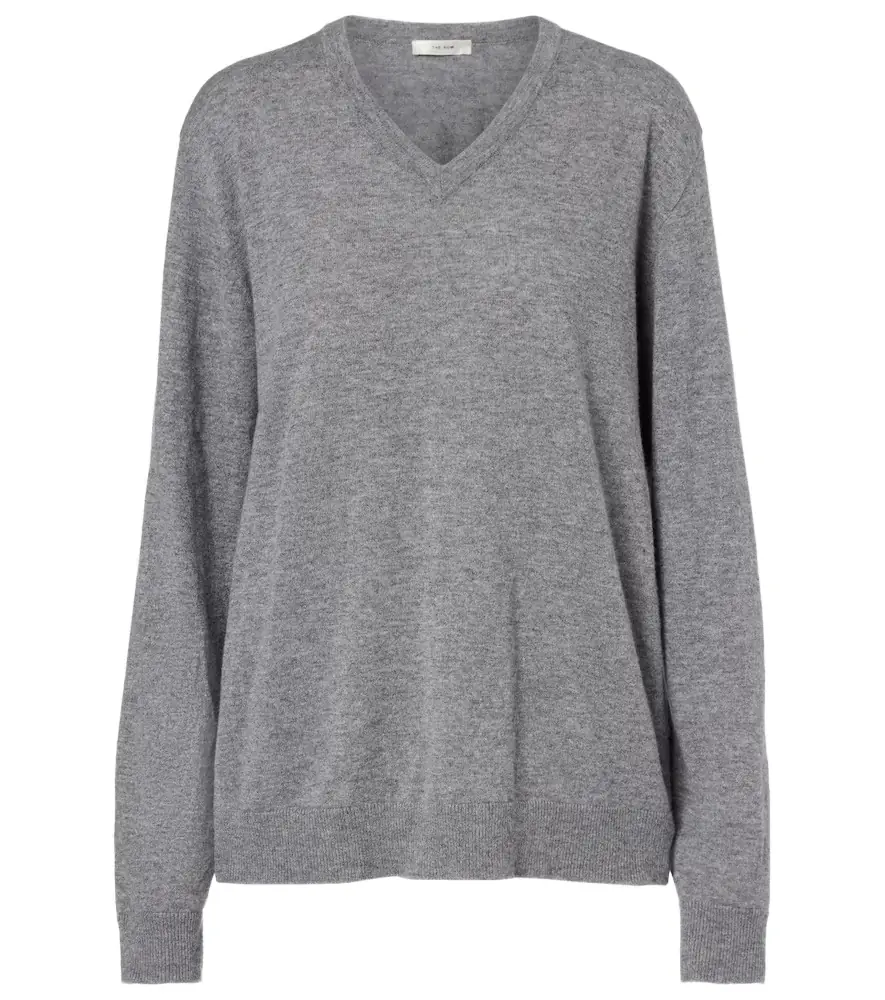 The Row Nian cashmere top