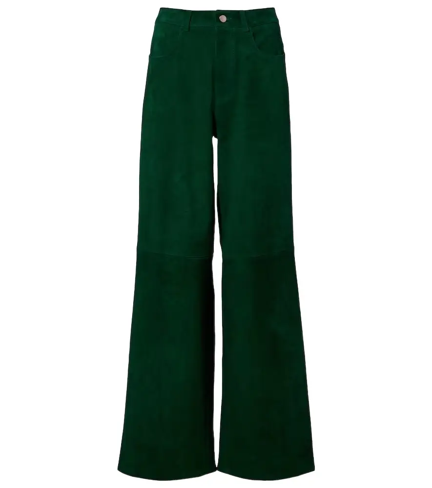 Stouls Mytheo suede wide-leg pants