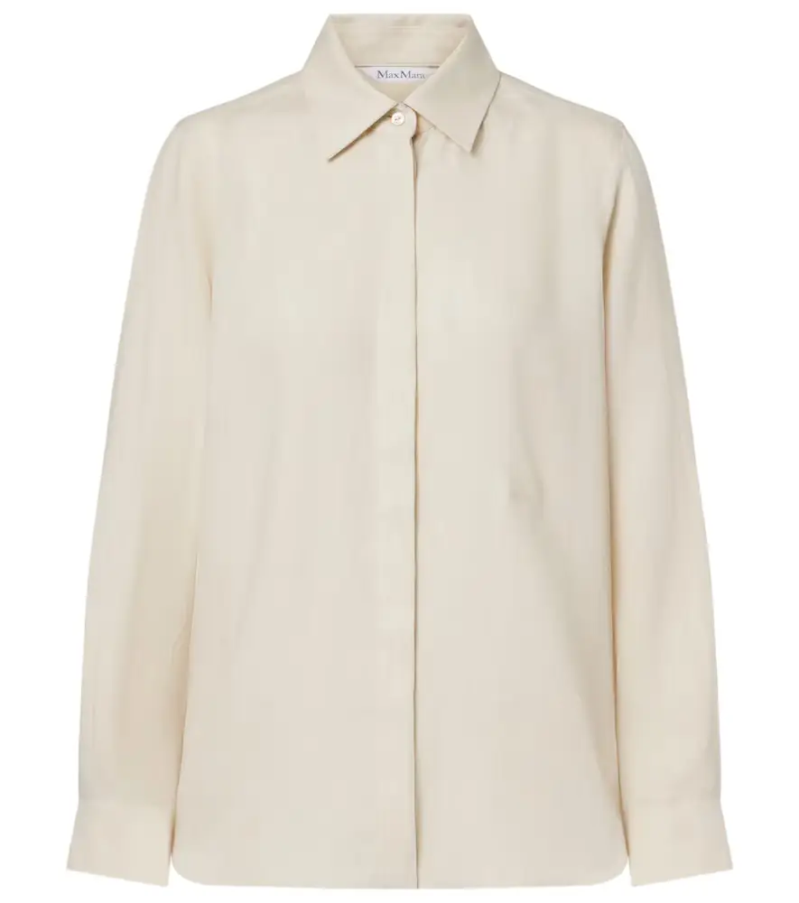 Max Mara Falasco linen shirt