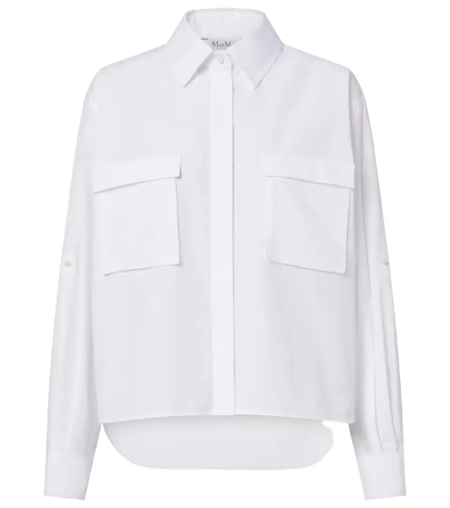 Max Mara Tenue cotton poplin shirt