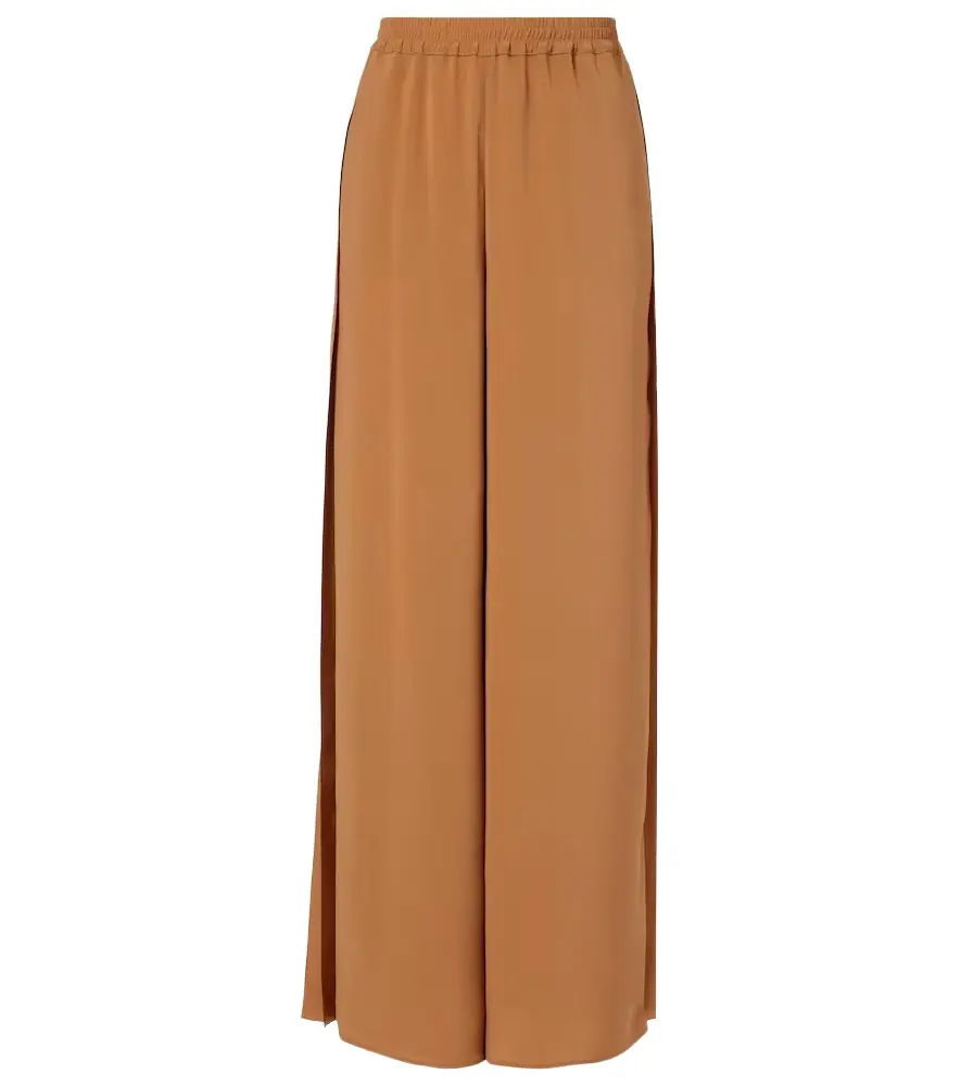Max Mara Crêpe wide-leg pants