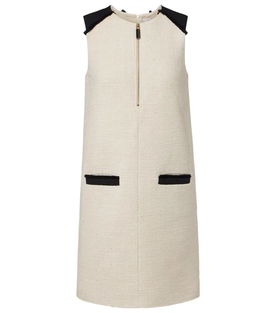 Max Mara Mito cotton and linen midi dress