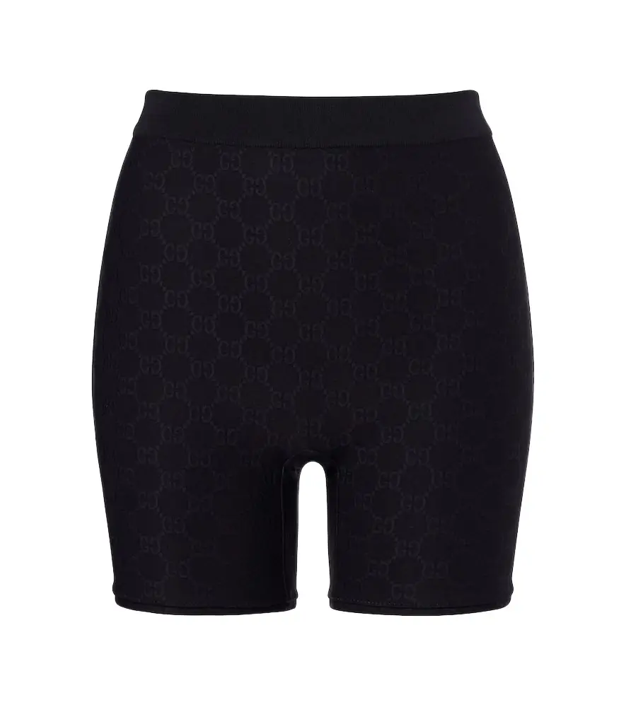 Gucci GG jersey jacquard biker shorts