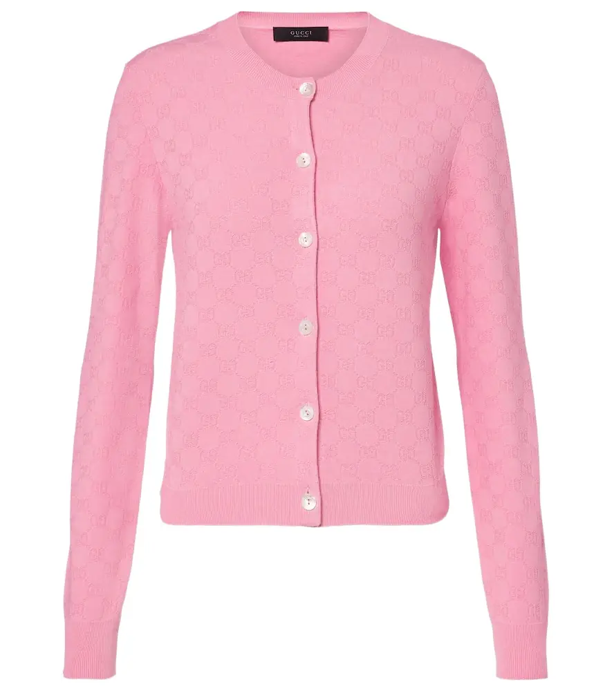 Gucci GG jacquard cardigan