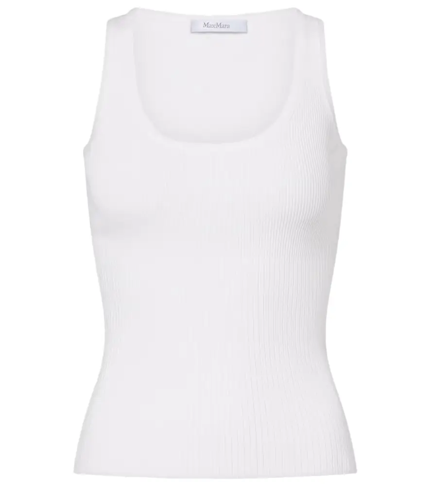 Max Mara Ribbed-knit tank top