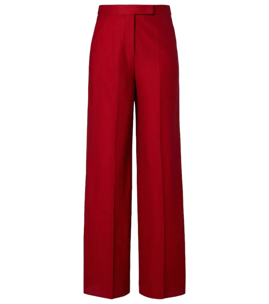 Max Mara Rito cotton wide-leg pants
