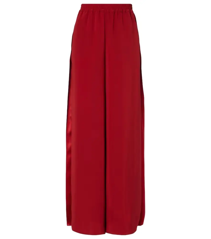 Max Mara Crêpe wide-leg pants