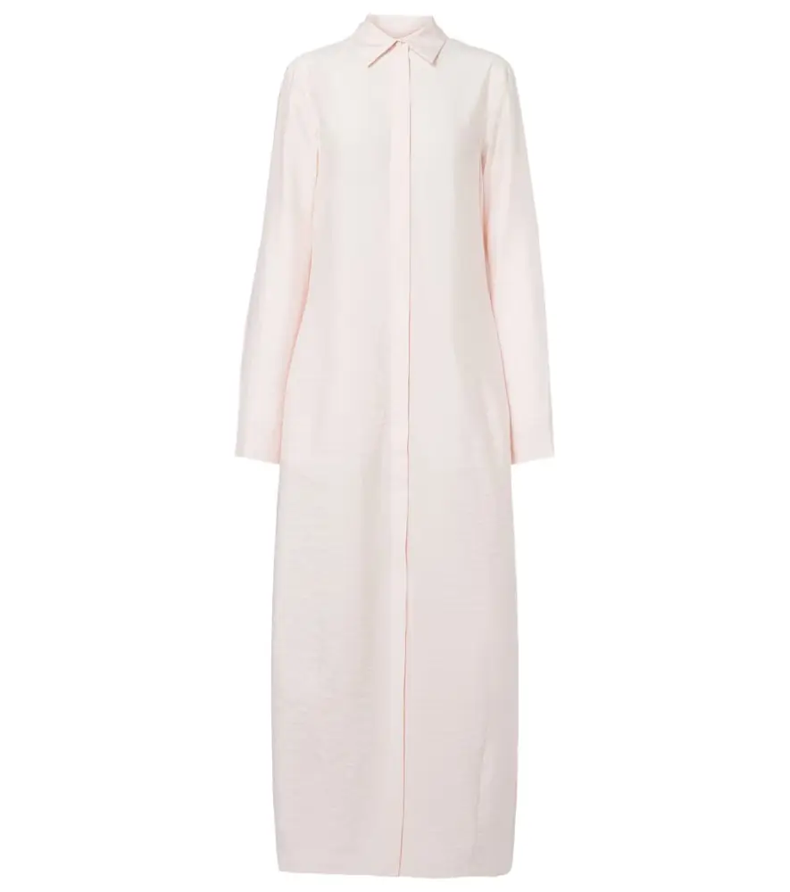 Toteme Silk-blend shirt dress