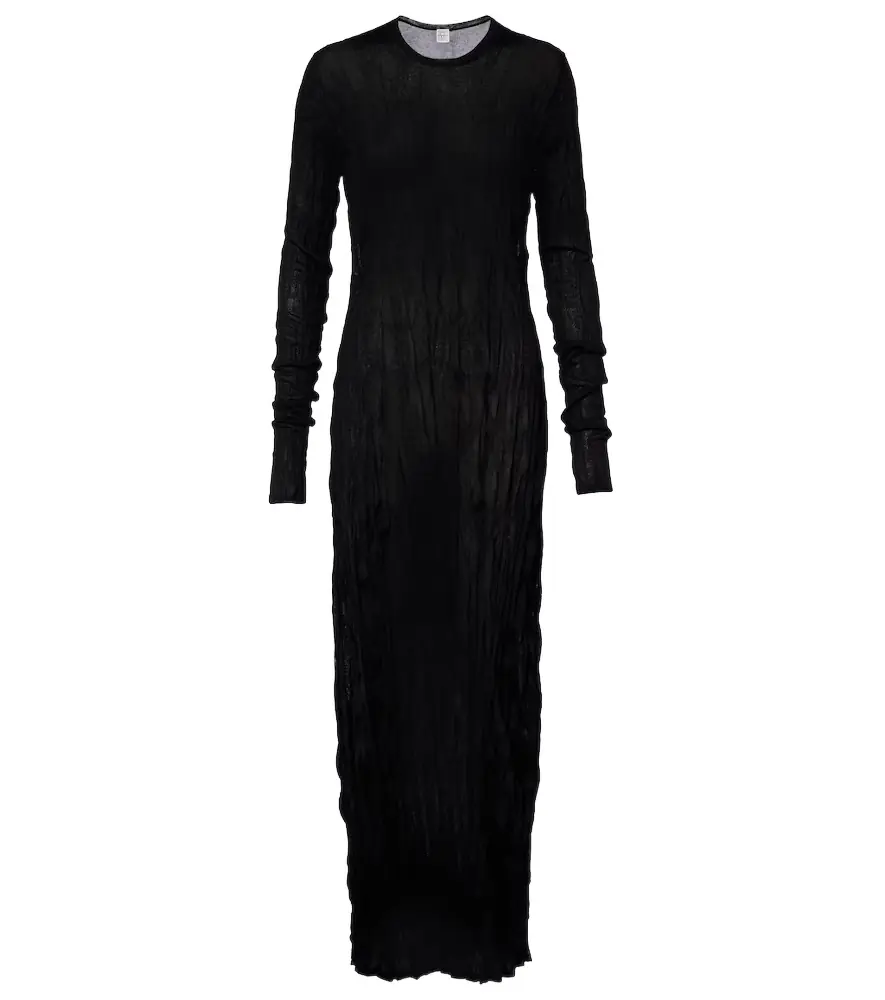 Toteme Pleated maxi dress